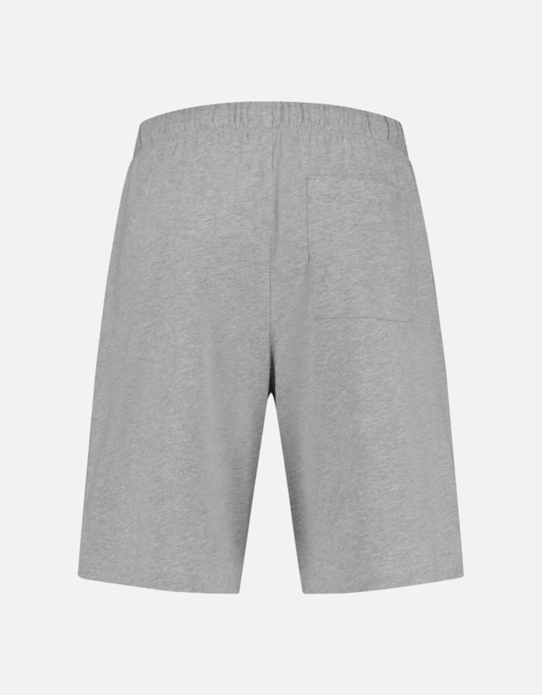 Cotton Tracksuit Shorts, Heather Grey