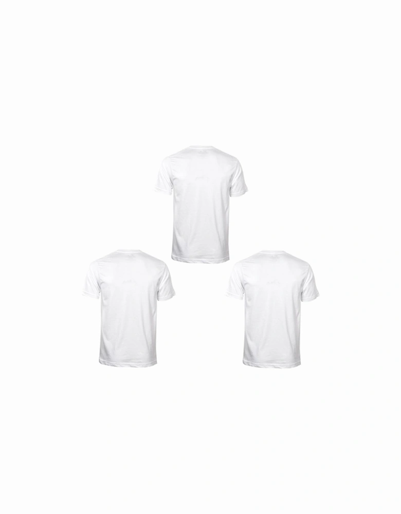3-Pack Crew-Neck T-Shirts, White