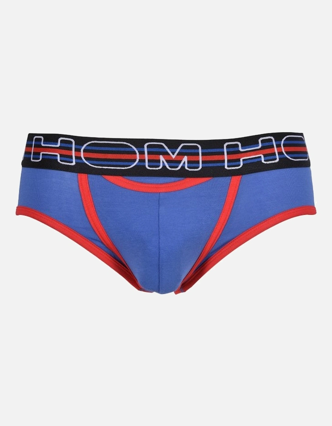 Cotton Up Sports Contrast Mini Brief, Electric Blue, 5 of 4