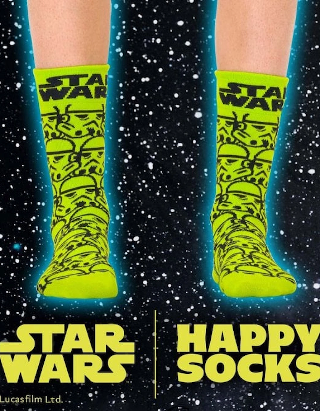 Star Wars™ Storm Trooper Socks, Green/black, 5 of 4