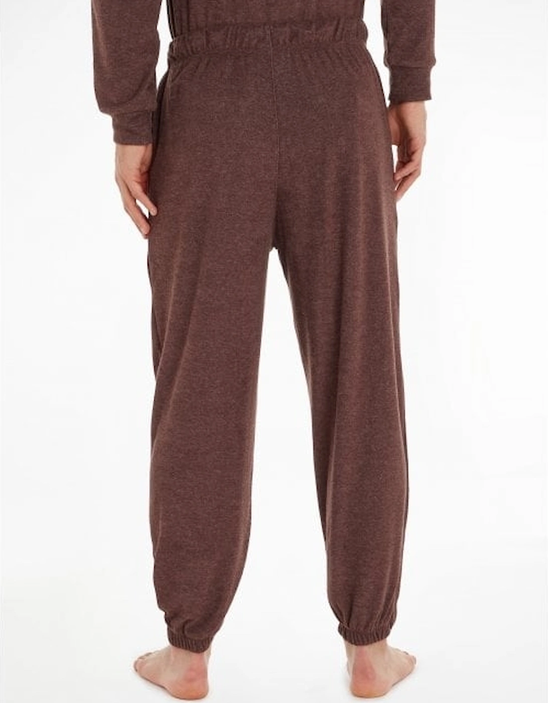 Cozy Lounge Jogging Bottoms, Deep Mahogany