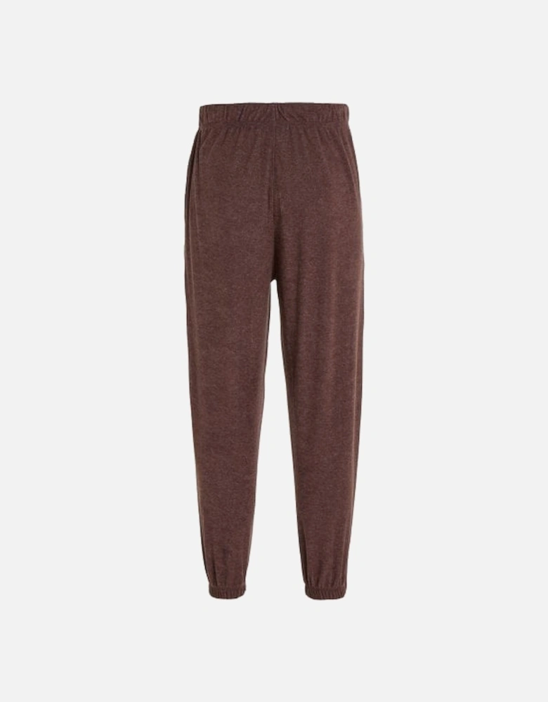 Cozy Lounge Jogging Bottoms, Deep Mahogany