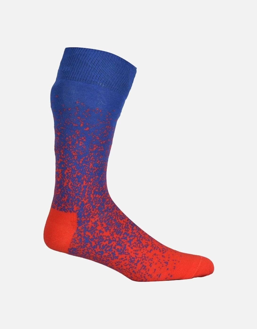 Stardust Socks, Blue/red