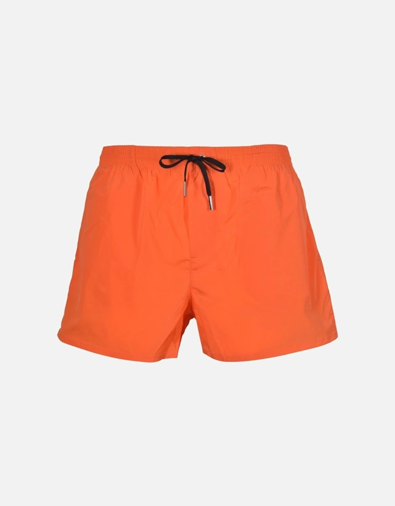 ICON Swim Shorts, Orange/black