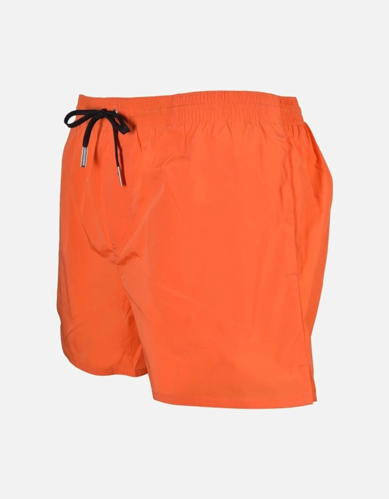 ICON Swim Shorts, Orange/black