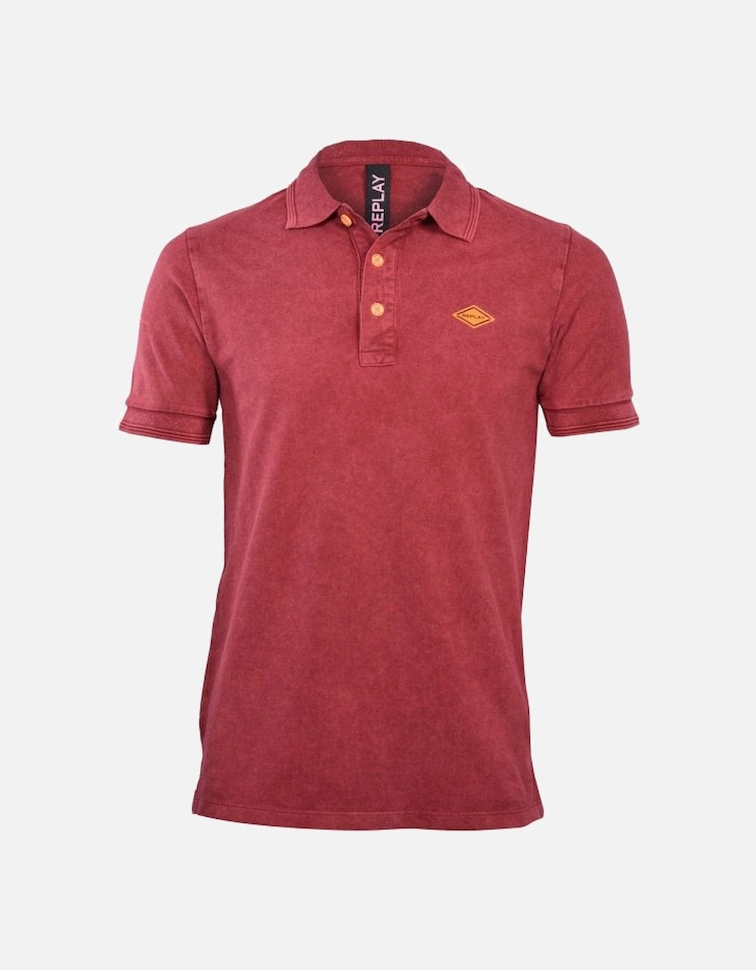 Pique Polo Shirt, Burnt Red, 5 of 4