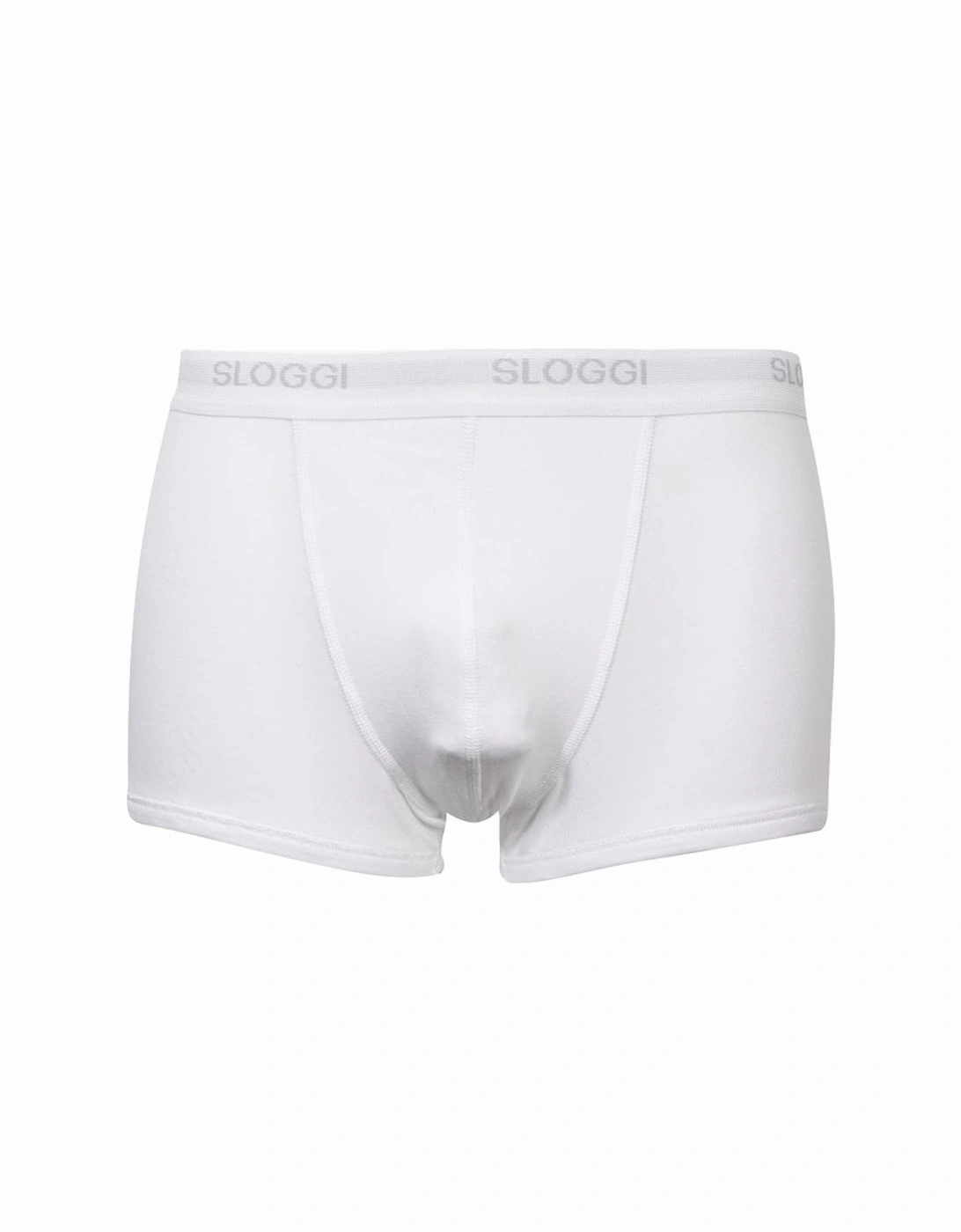 2-Pack 24/7 Hipster Boxer Trunks, White