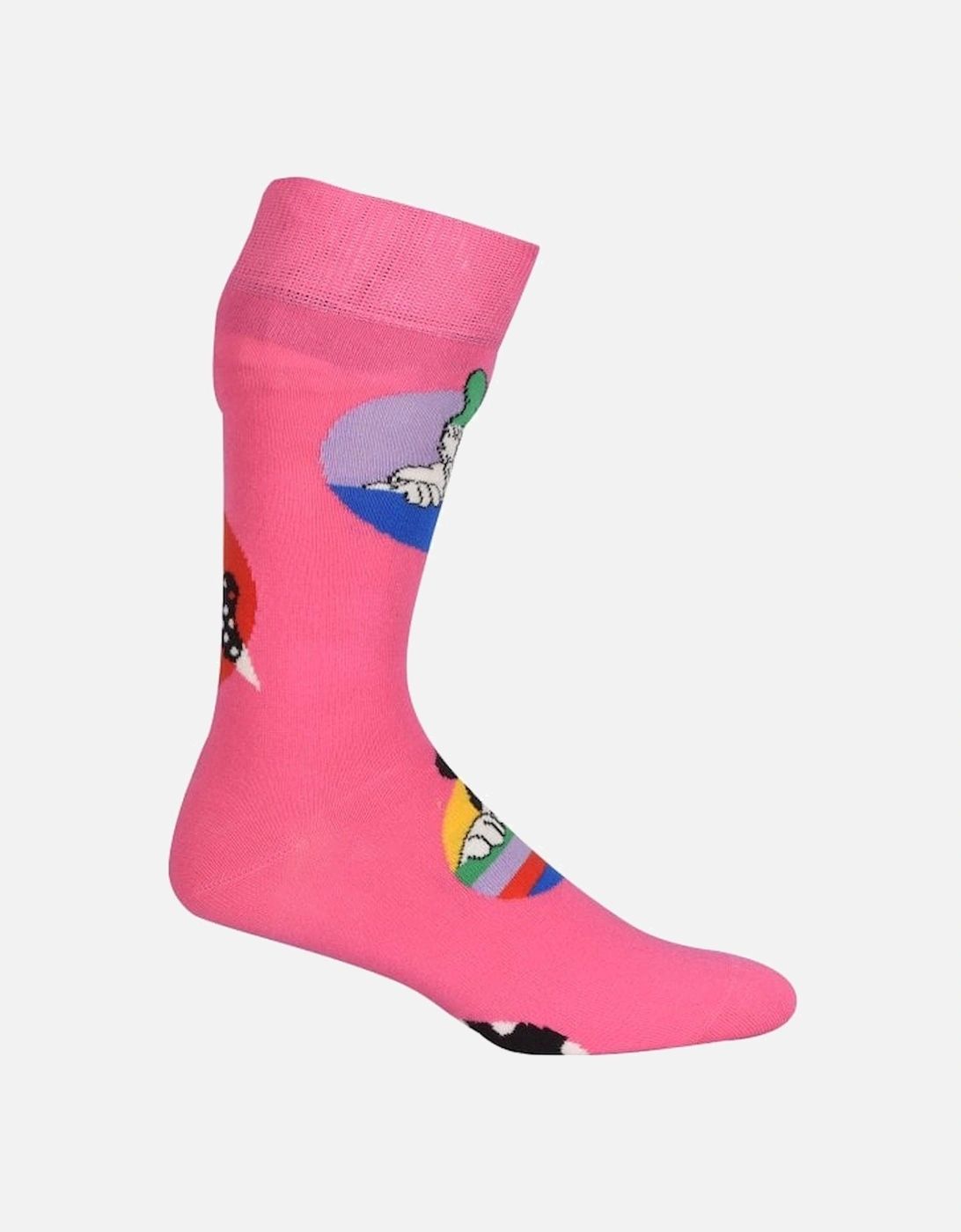 Daisy & Minnie Dot Disney Socks, Pink