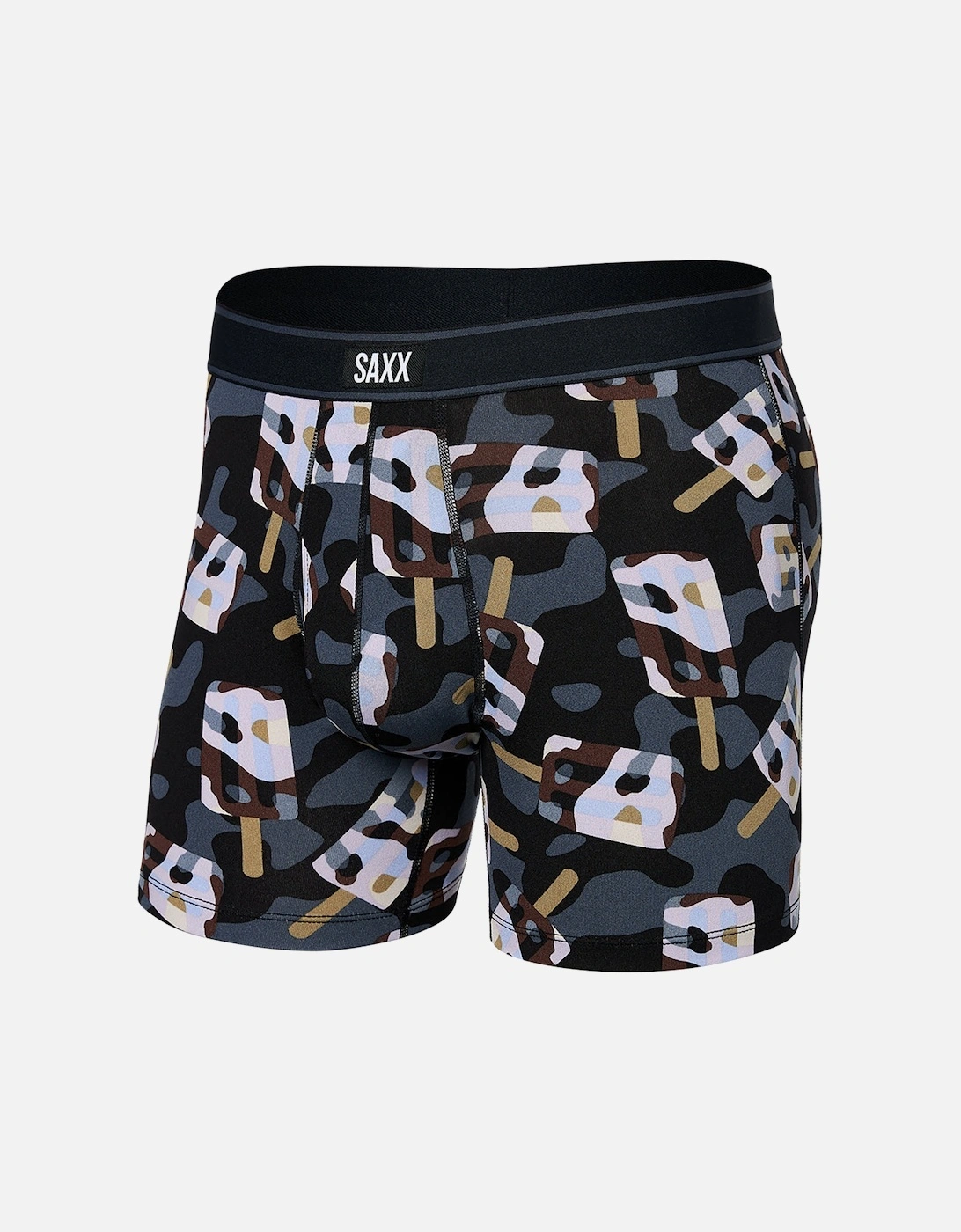 Daytripper Camo Coolers Boxer Brief, Black, 6 of 5
