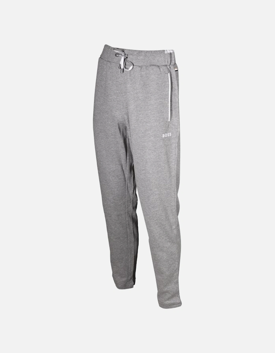 Cashmere Jogging Bottoms, Medium Grey Melange