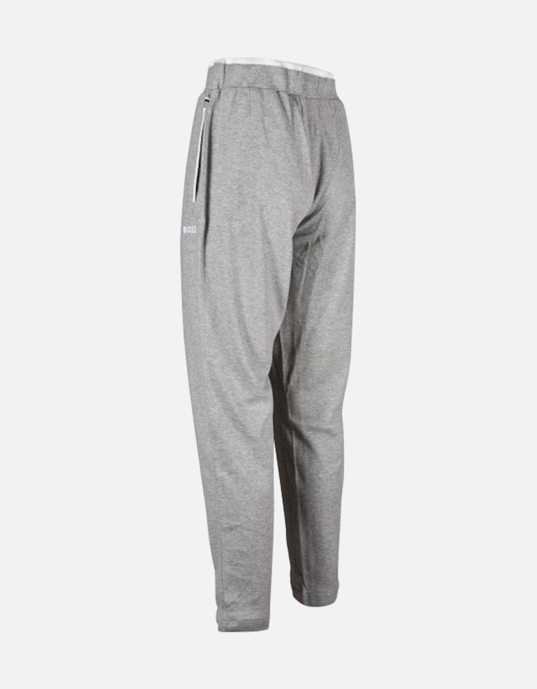 Cashmere Jogging Bottoms, Medium Grey Melange