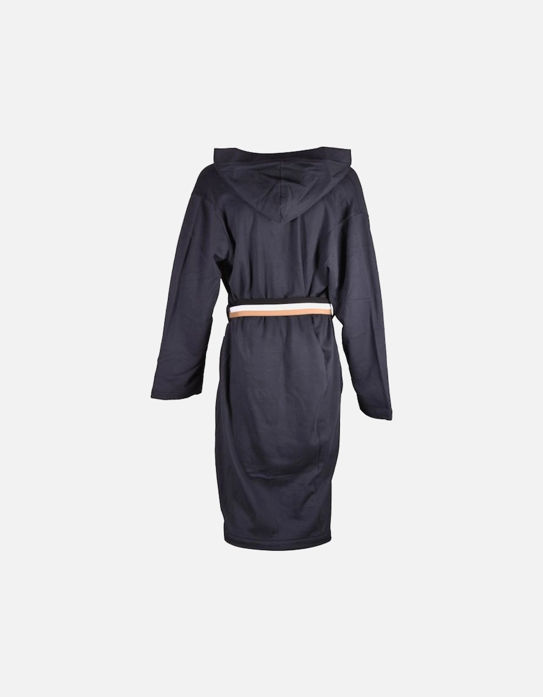 Iconic French Terry Towelling Bathrobe, Navy