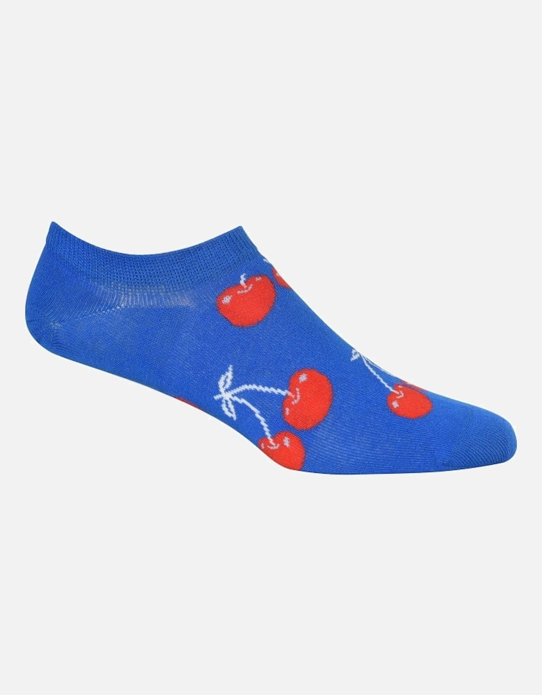 3-Pack Fruit Trainer Socks, Blue/White/Red