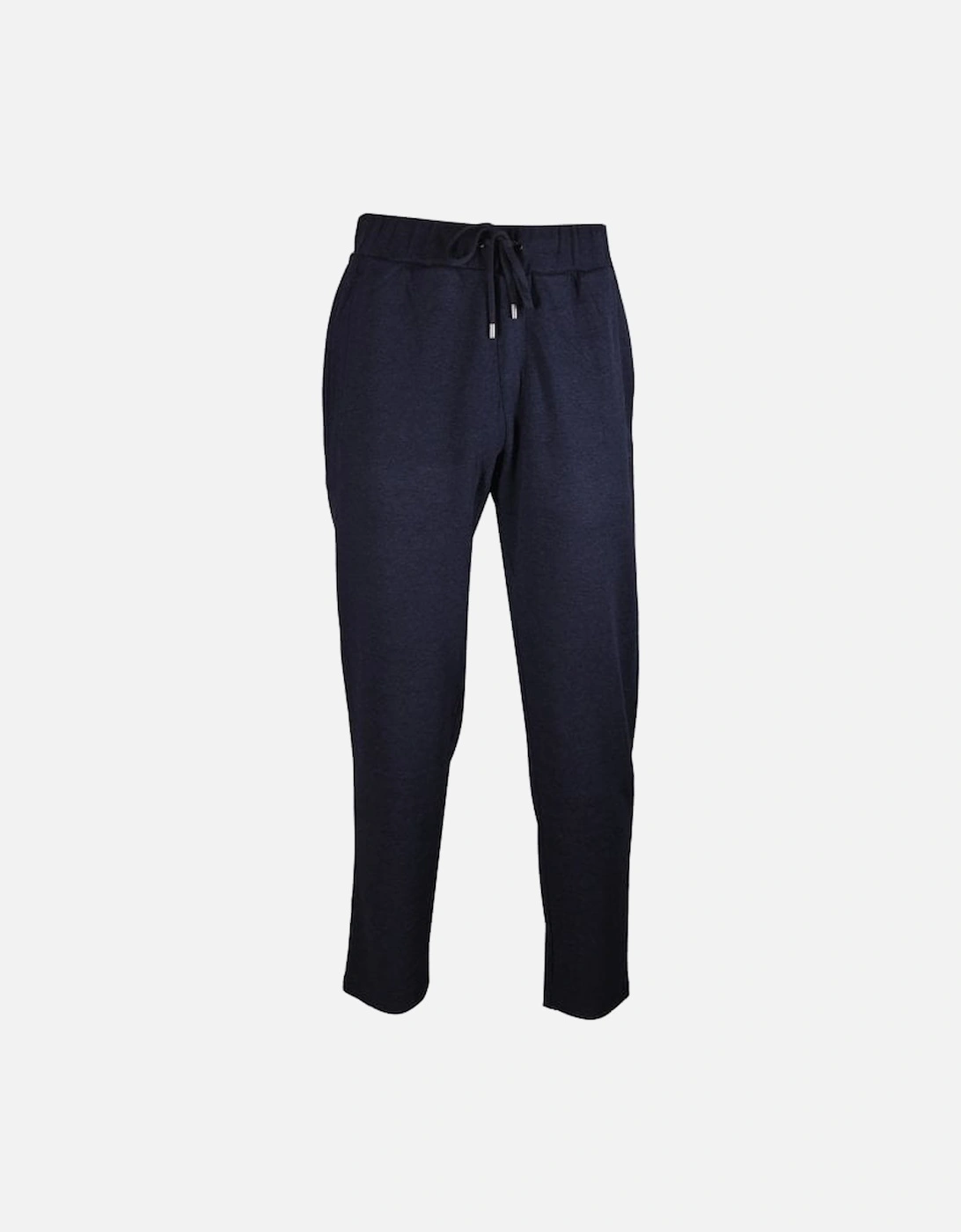 Cashmere Jogging Bottoms, Navy, 4 of 3