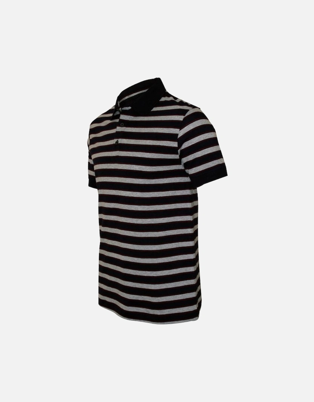 Stripe Polo Shirt, Utility Blue