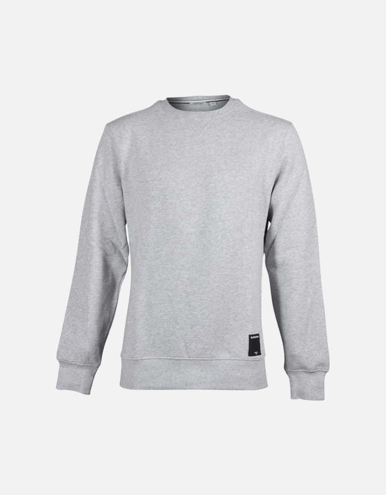 Centre Tracksuit Sweatshirt, Light Grey Melange
