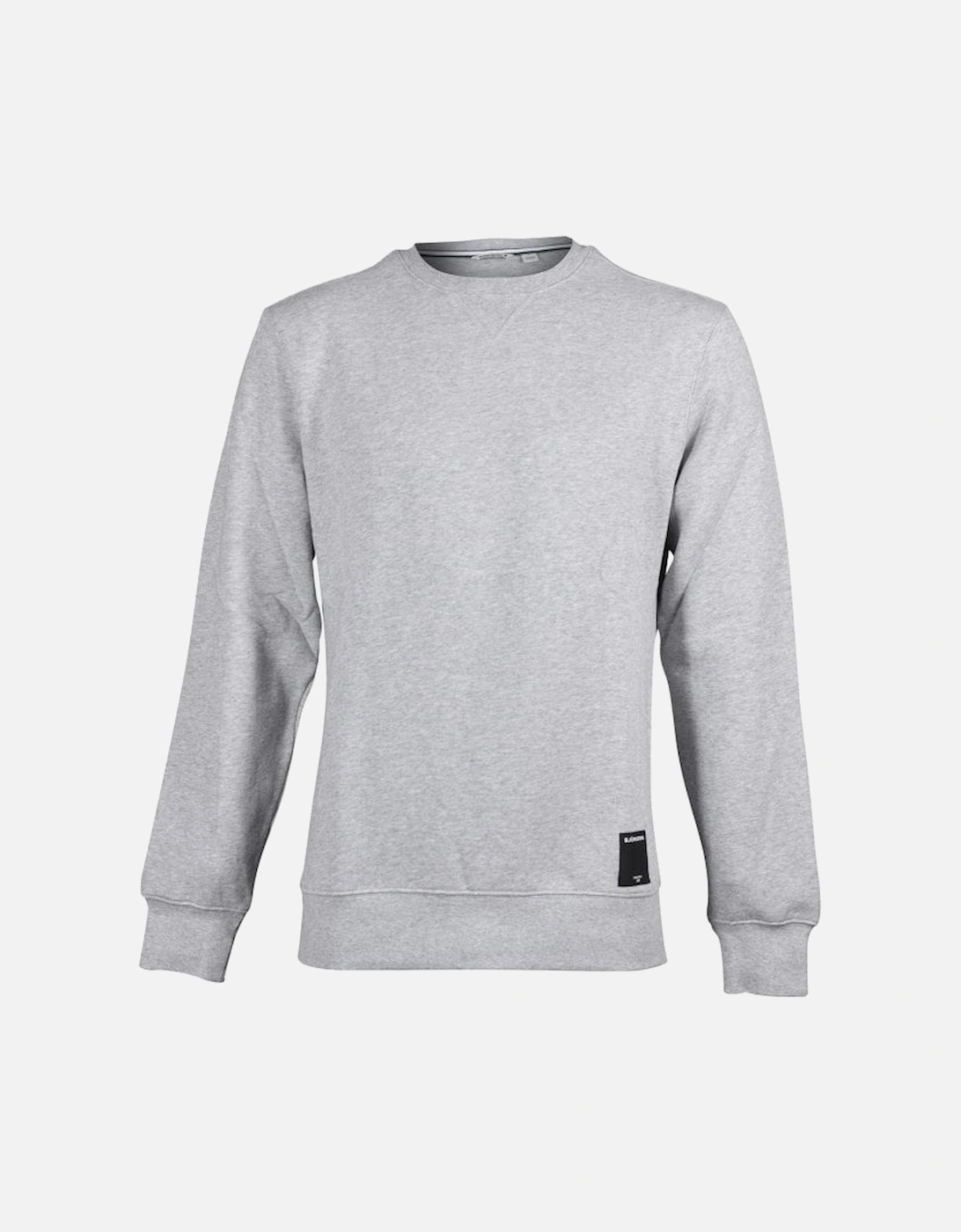 Centre Tracksuit Sweatshirt, Light Grey Melange, 11 of 10
