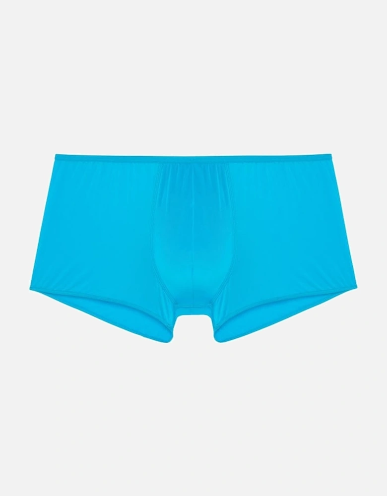 Plume Boxer Trunk, Turquoise
