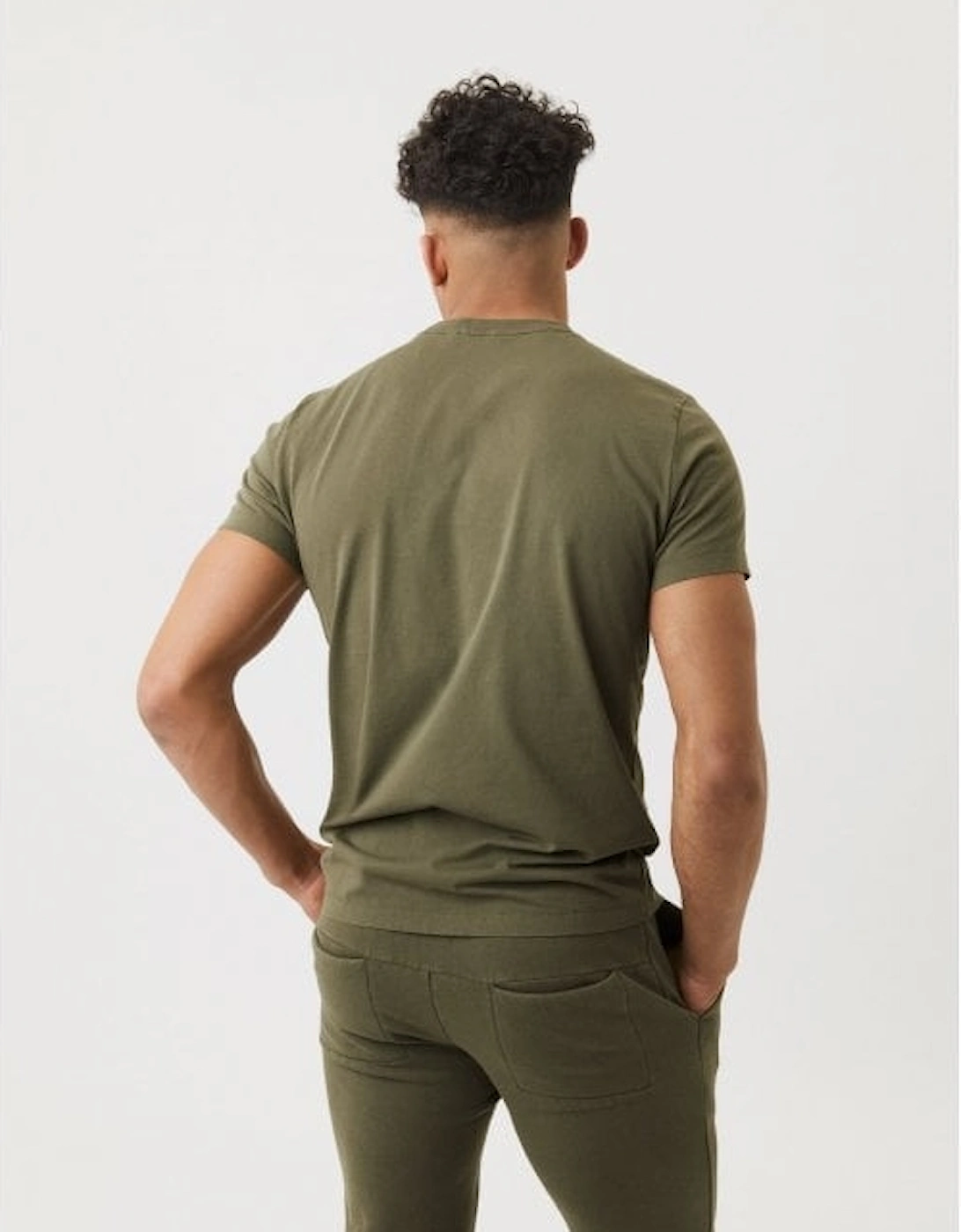 Centre Tracksuit T-Shirt, Ivy Green