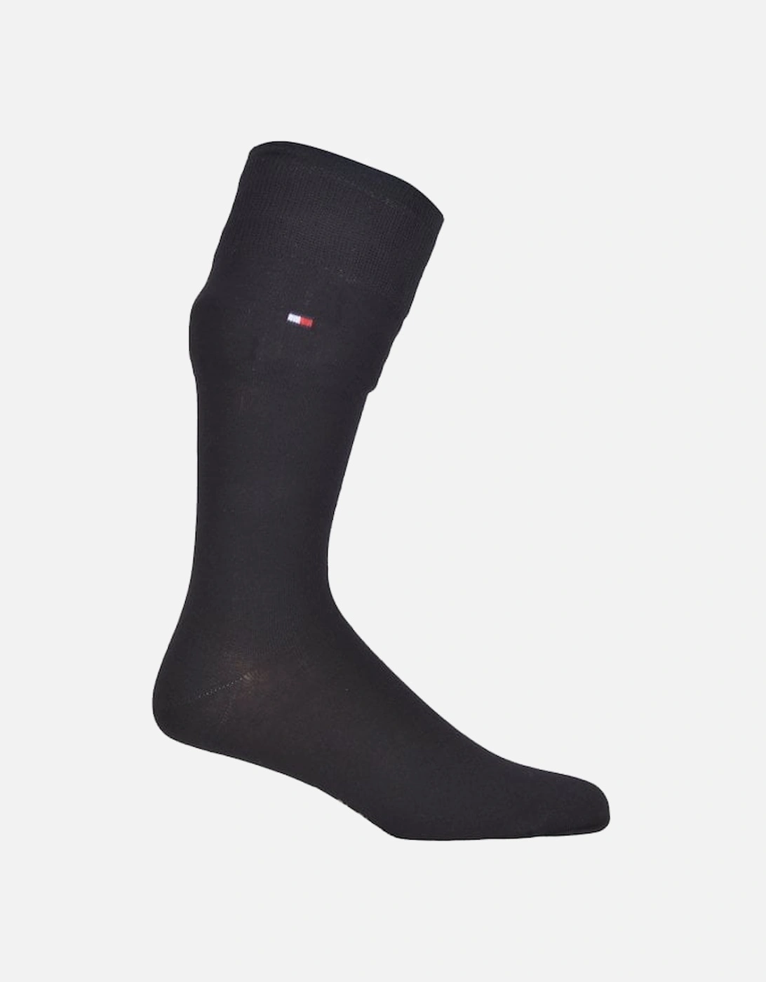 2-Pack Birdseye Pattern Socks, Black