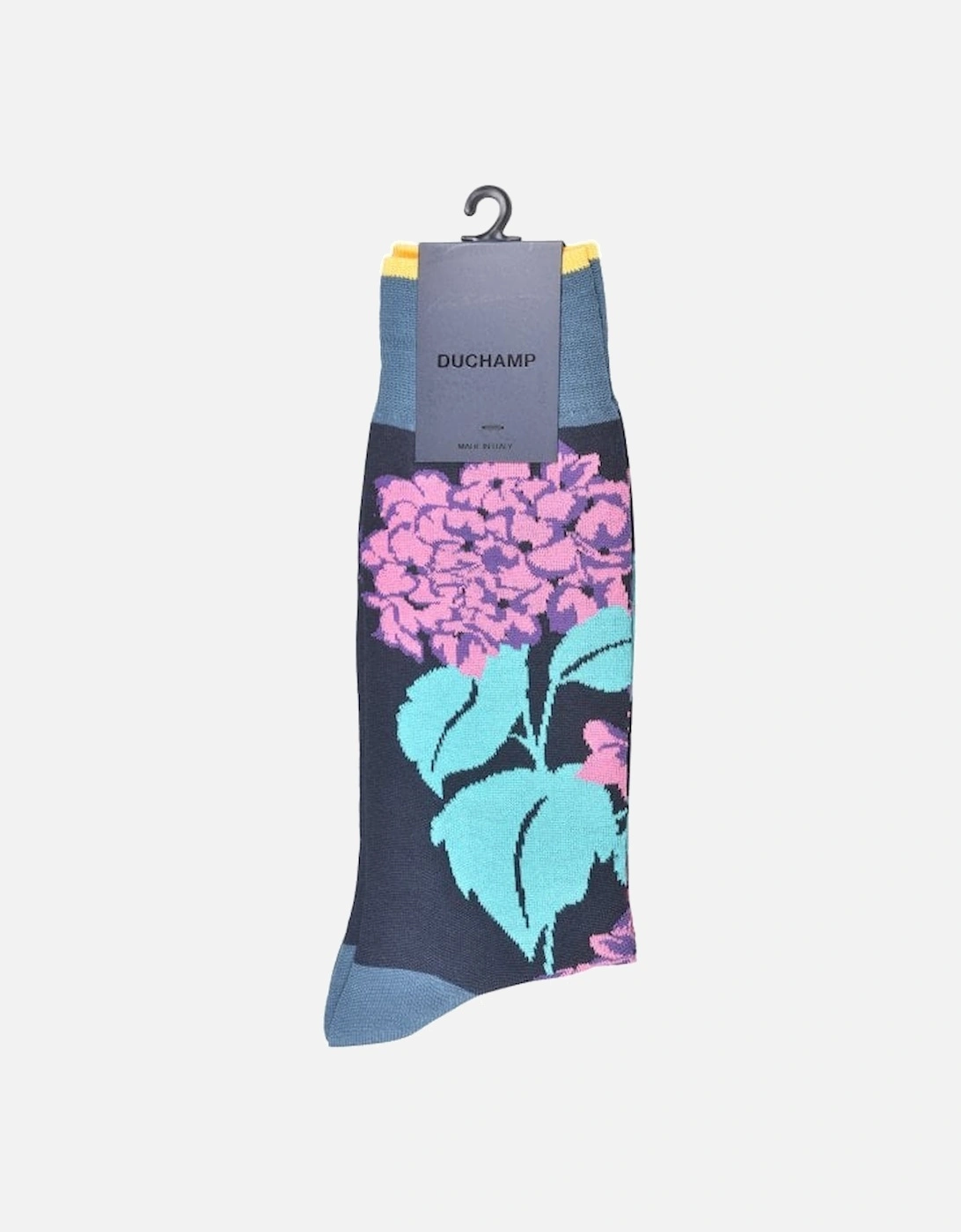 Dhalia Socks, Navy/pink