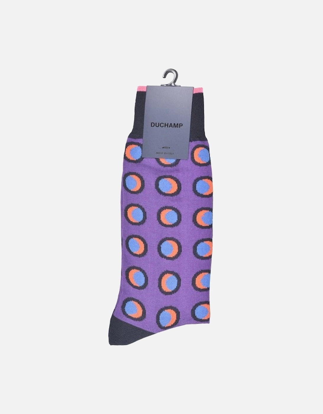 Disc Socks, Purple