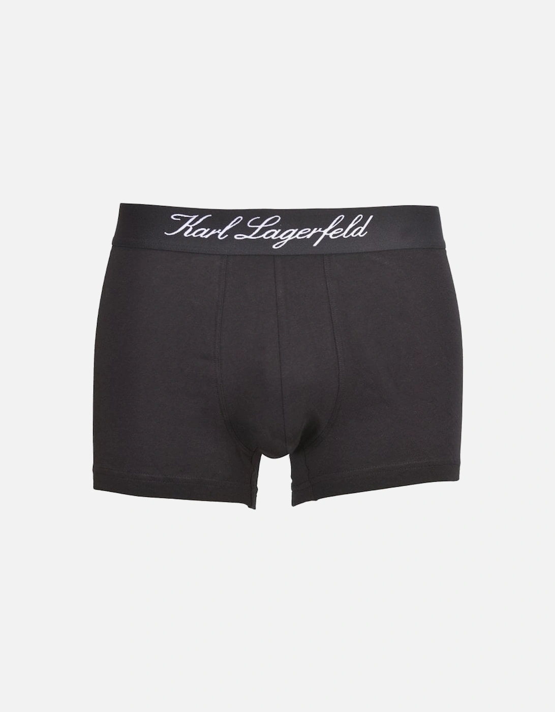 3-Pack Hotel Karl Boxer Trunks, Black