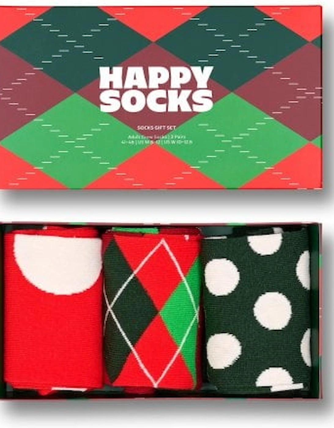 3-Pack Holiday Classics Socks Gift Box, Multi, 6 of 5