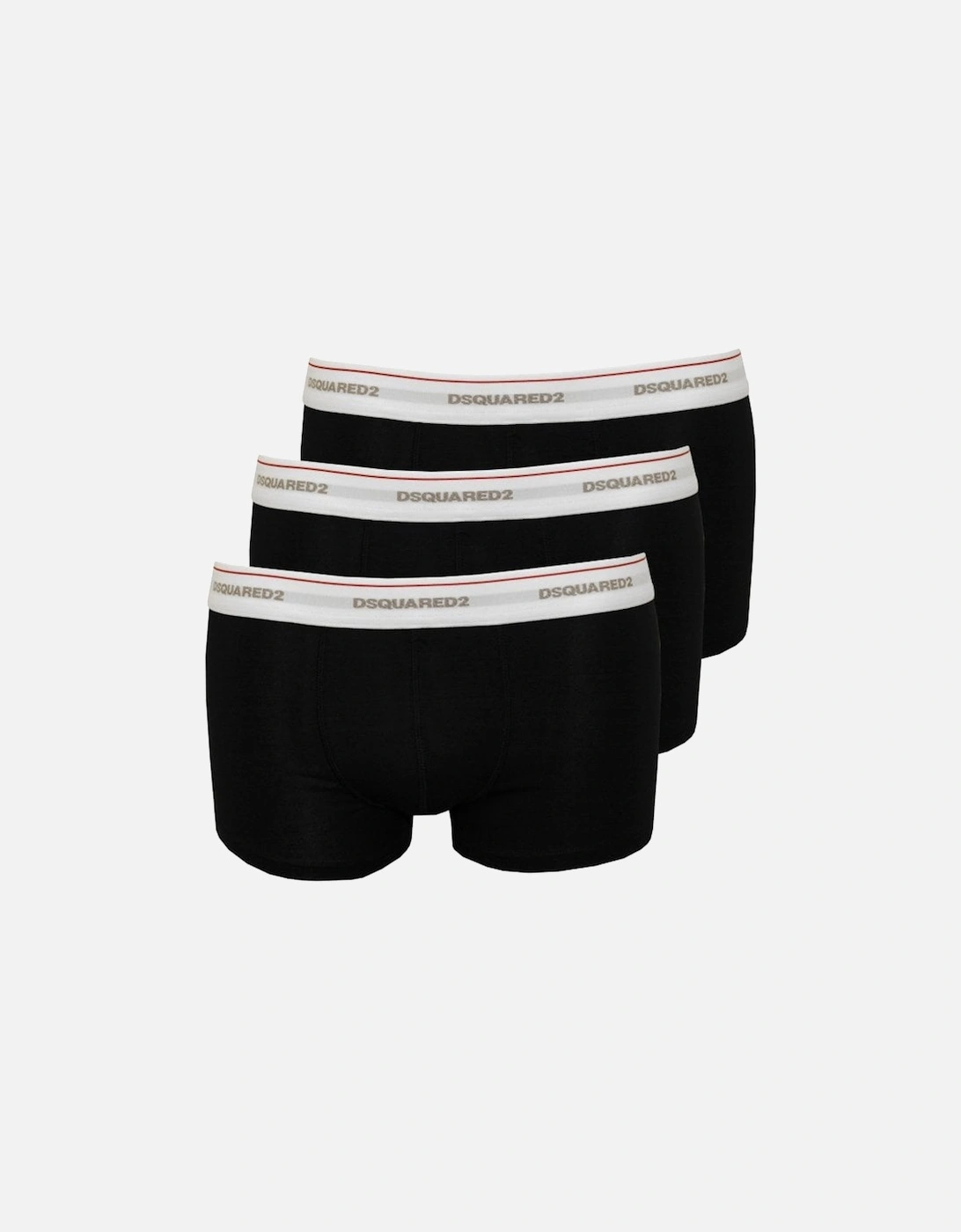 3-Pack Jersey Cotton Stretch Low-rise Boxer Trunks, Black, 9 of 8