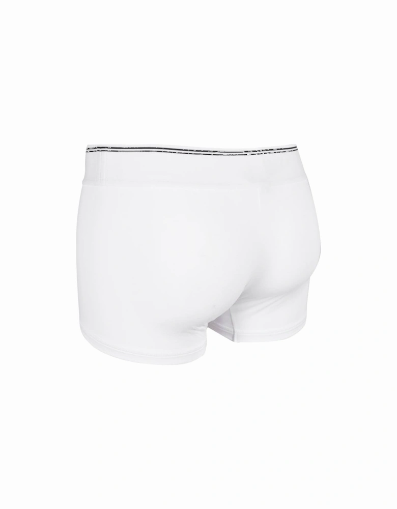 Made In Italy Label Boxer Trunk, White