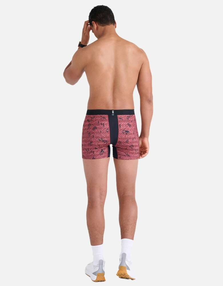 Drop Temp Mesh Head For The Hills Boxer Brief, Red