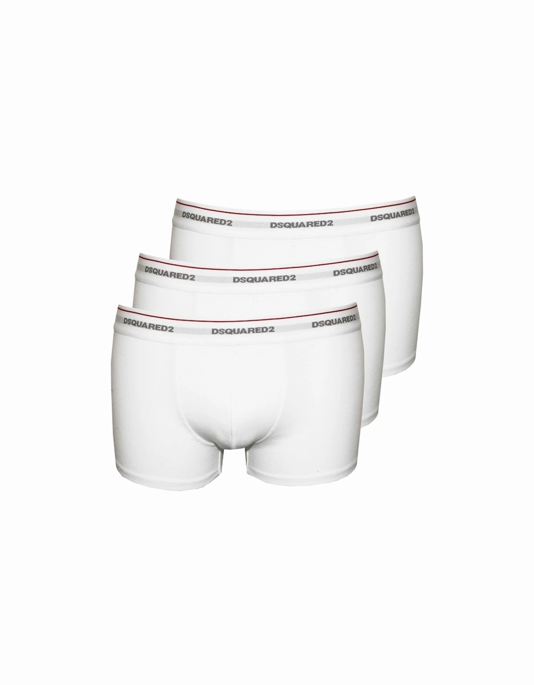 3-Pack Jersey Cotton Stretch Low-rise Boxer Trunks, White, 7 of 6