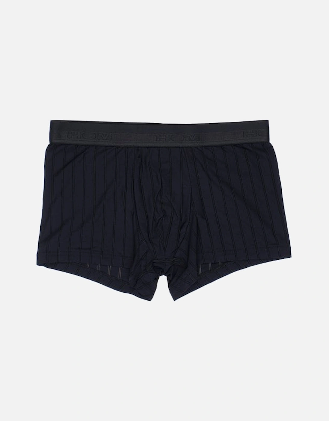 Chic Ribbed Comfort Boxer Trunk, Black, 4 of 3