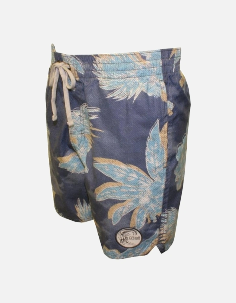 PM O'Riginals Haleiwa 17" Swim Shorts, Light Blue