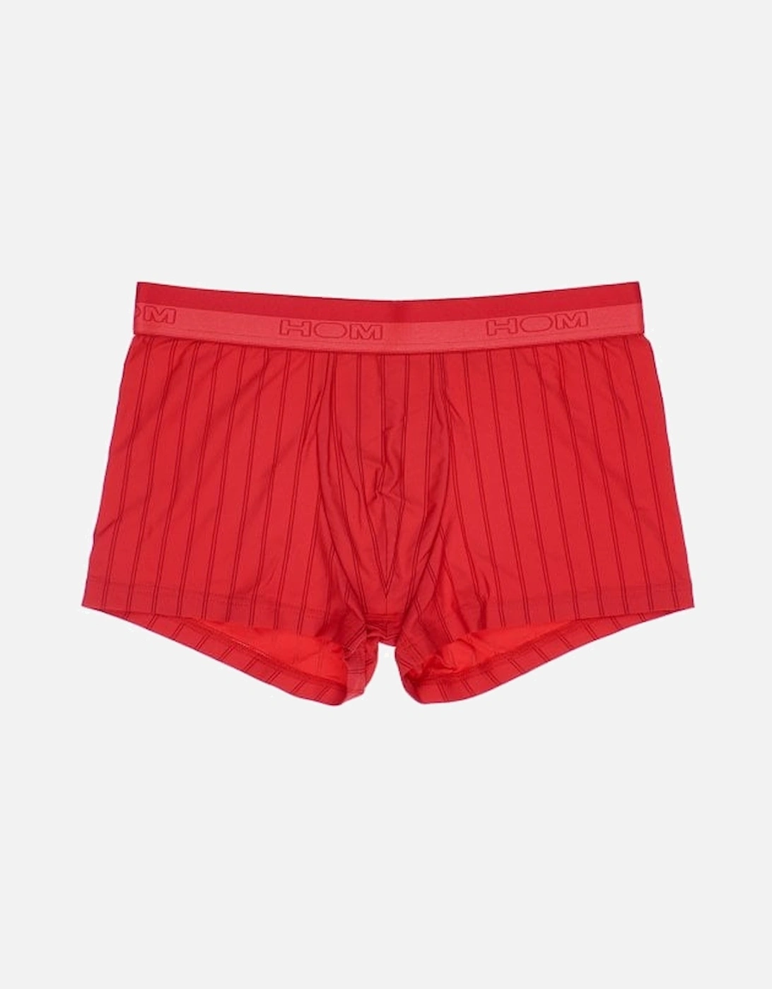 Chic Ribbed Comfort Boxer Trunk, Red, 4 of 3
