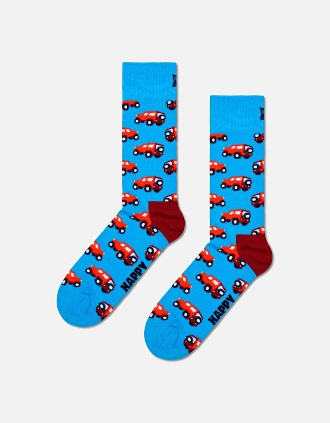 Happy Socks Men's Blue Suv Socks, - : 10/9.5/9/10.5/11/11.5/12/12.5 Medium