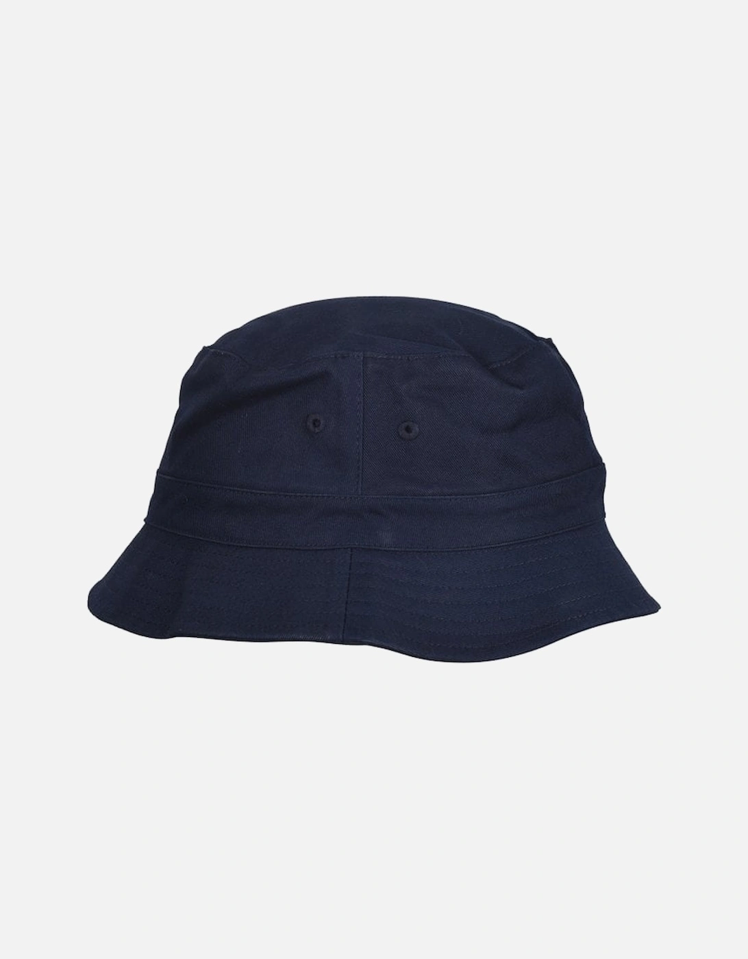 Embroidered Logo Bucket Hat, Navy