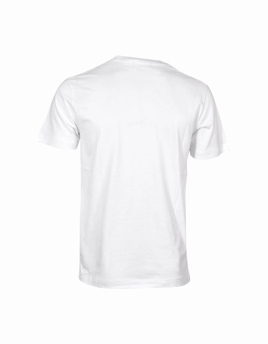 Pop Letter Logo T-Shirt, White