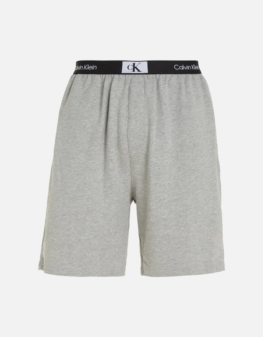 CK 96 French Terry Lounge Shorts, Grey Heather, 7 of 6