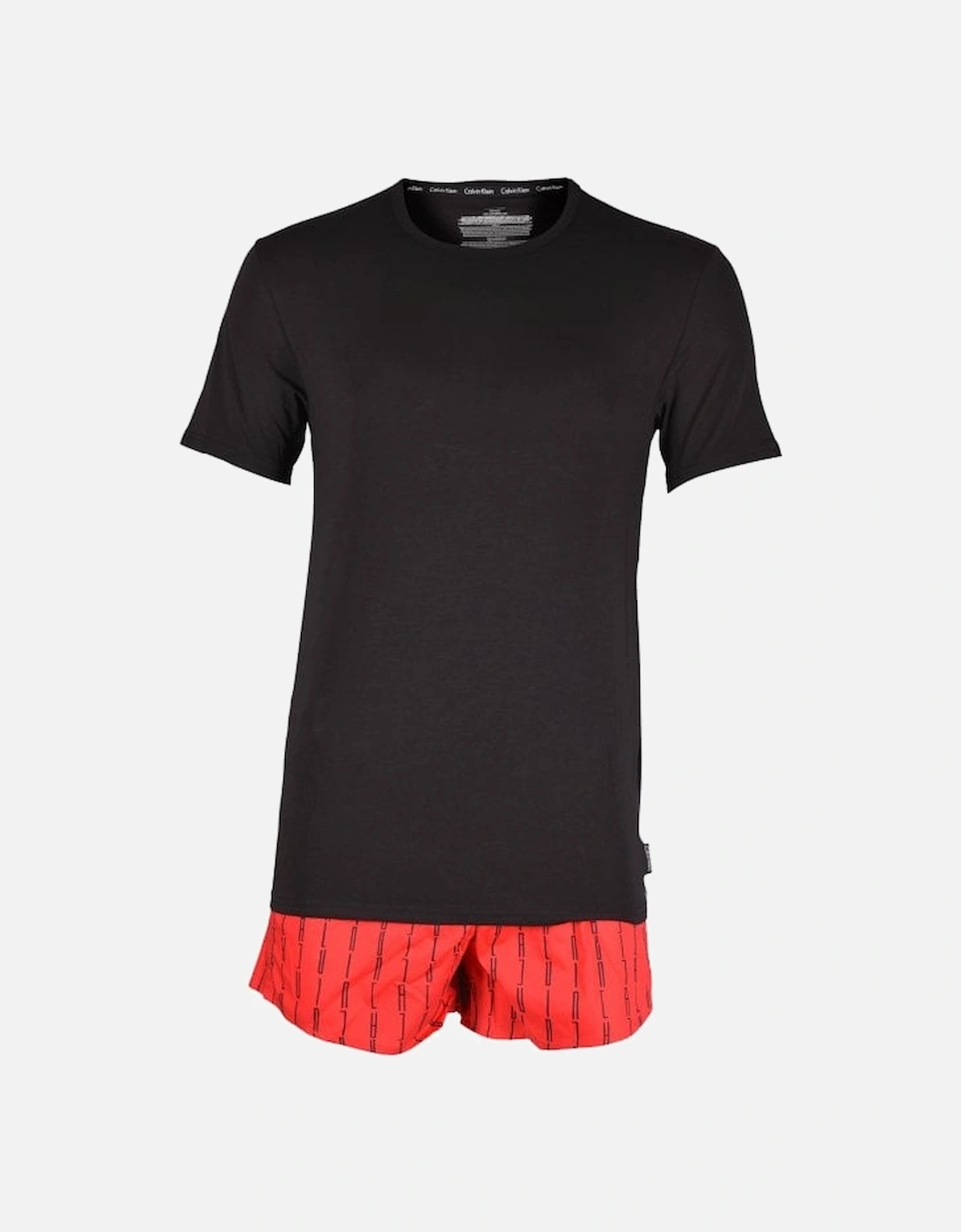 T-Shirt & Boxers Gift Set, Black/Red
