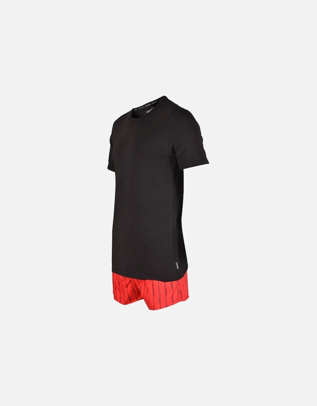 T-Shirt & Boxers Gift Set, Black/Red