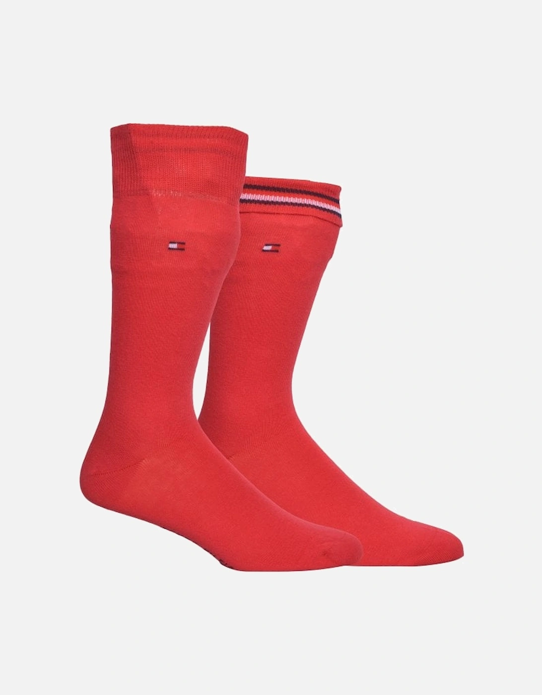 2-Pack Classic Socks, Red/Navy
