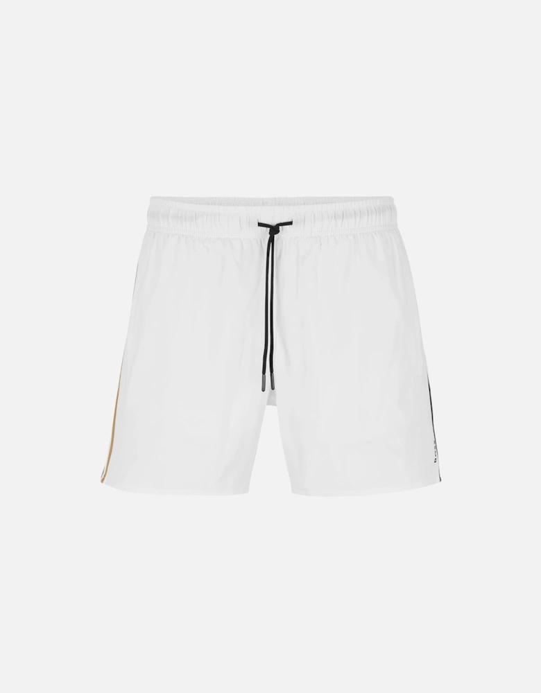 Iconic Swim Shorts, White