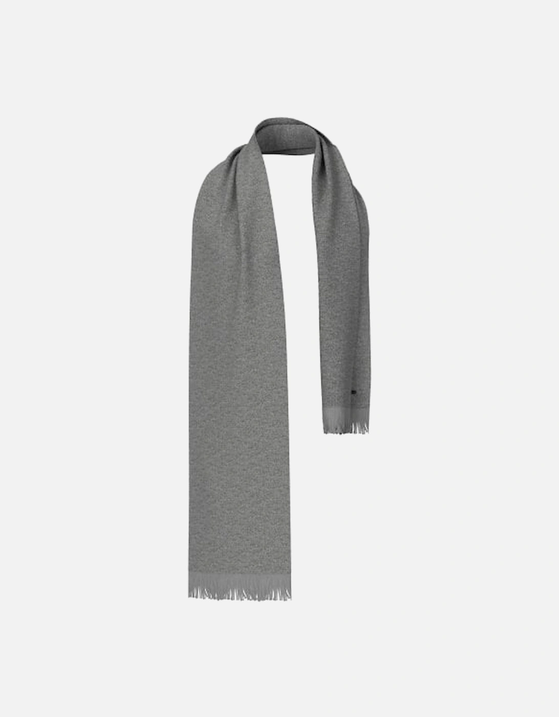 Albas-L Virgin Wool Scarf, Medium Grey