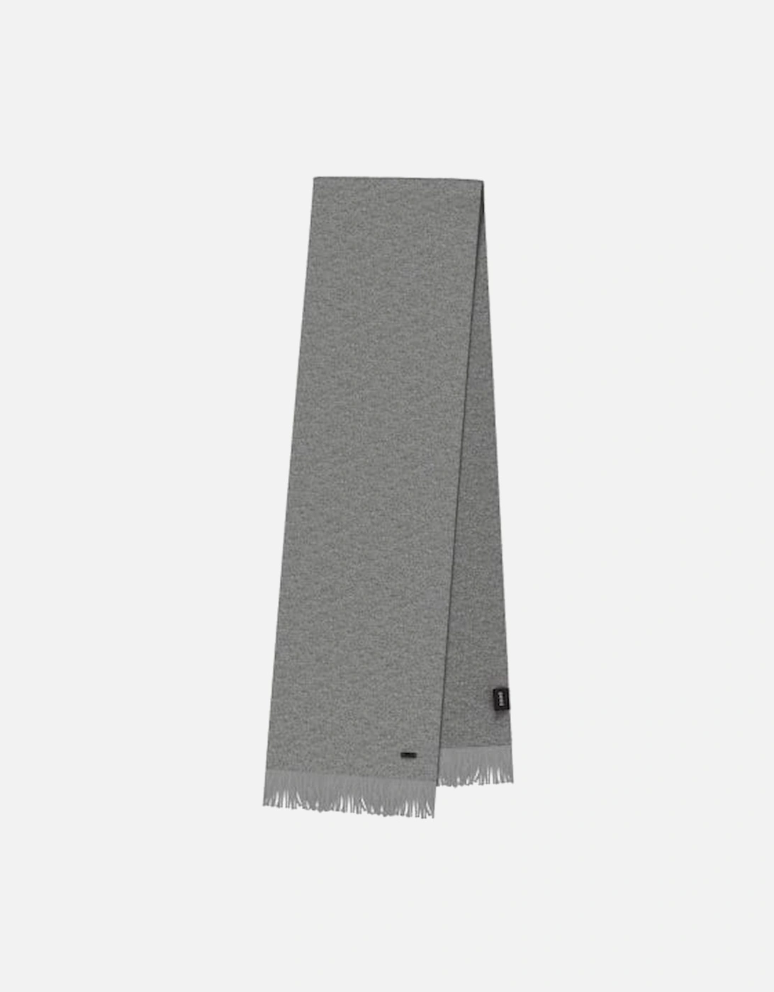 Albas-L Virgin Wool Scarf, Medium Grey, 3 of 2
