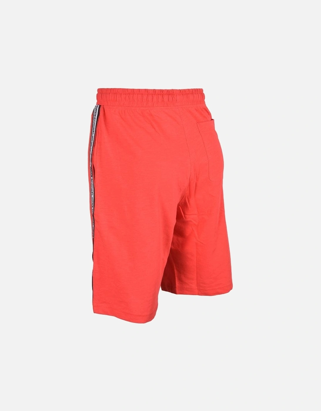 Tape Logo Tracksuit Shorts, Summer Red