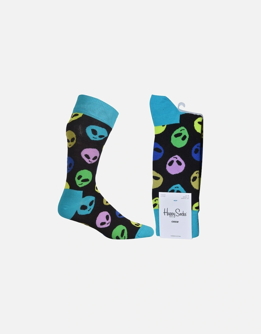Alien Socks, Black/multi, 4 of 3