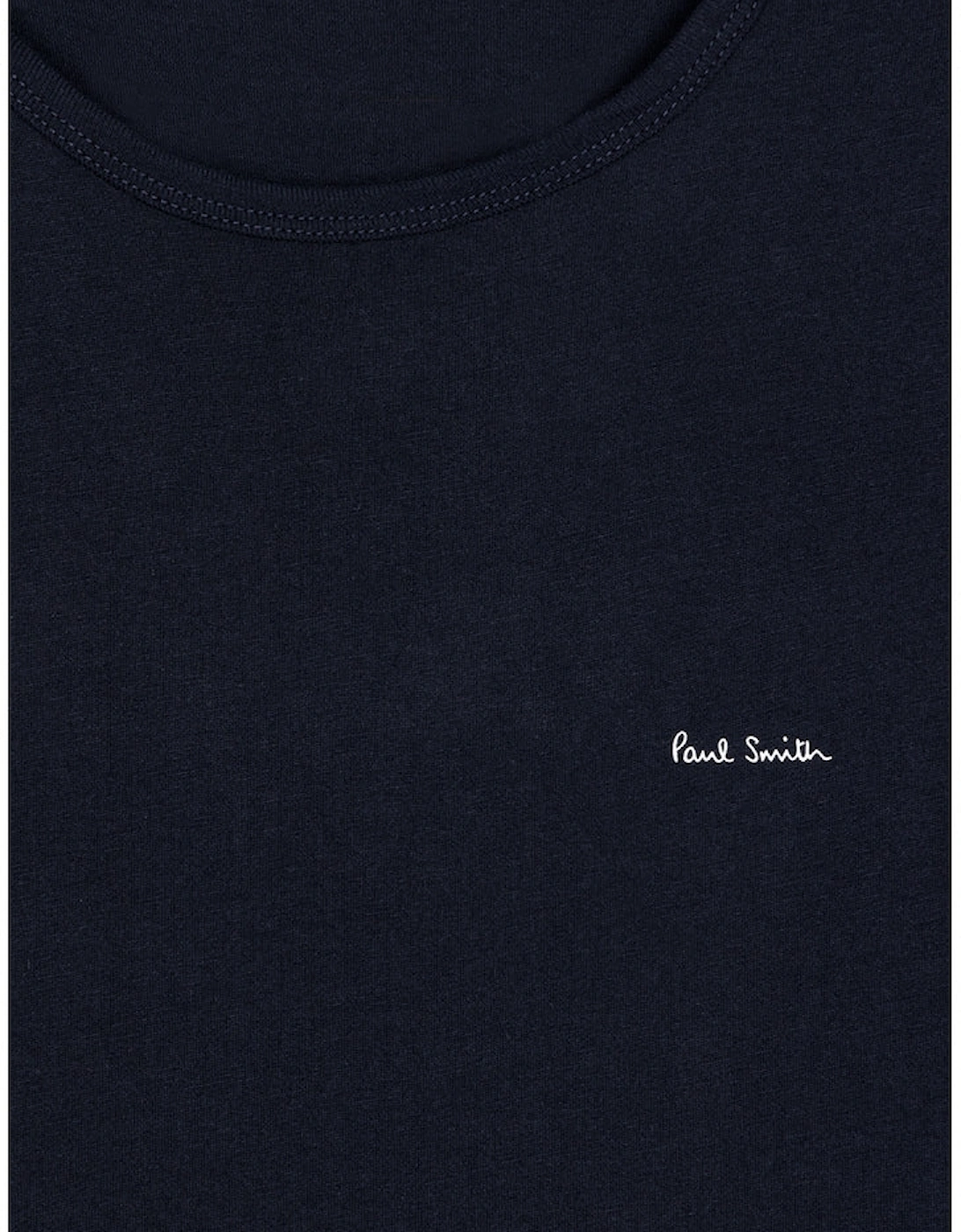 3-Pack Logo Organic Cotton T-Shirts, Black/White/Navy