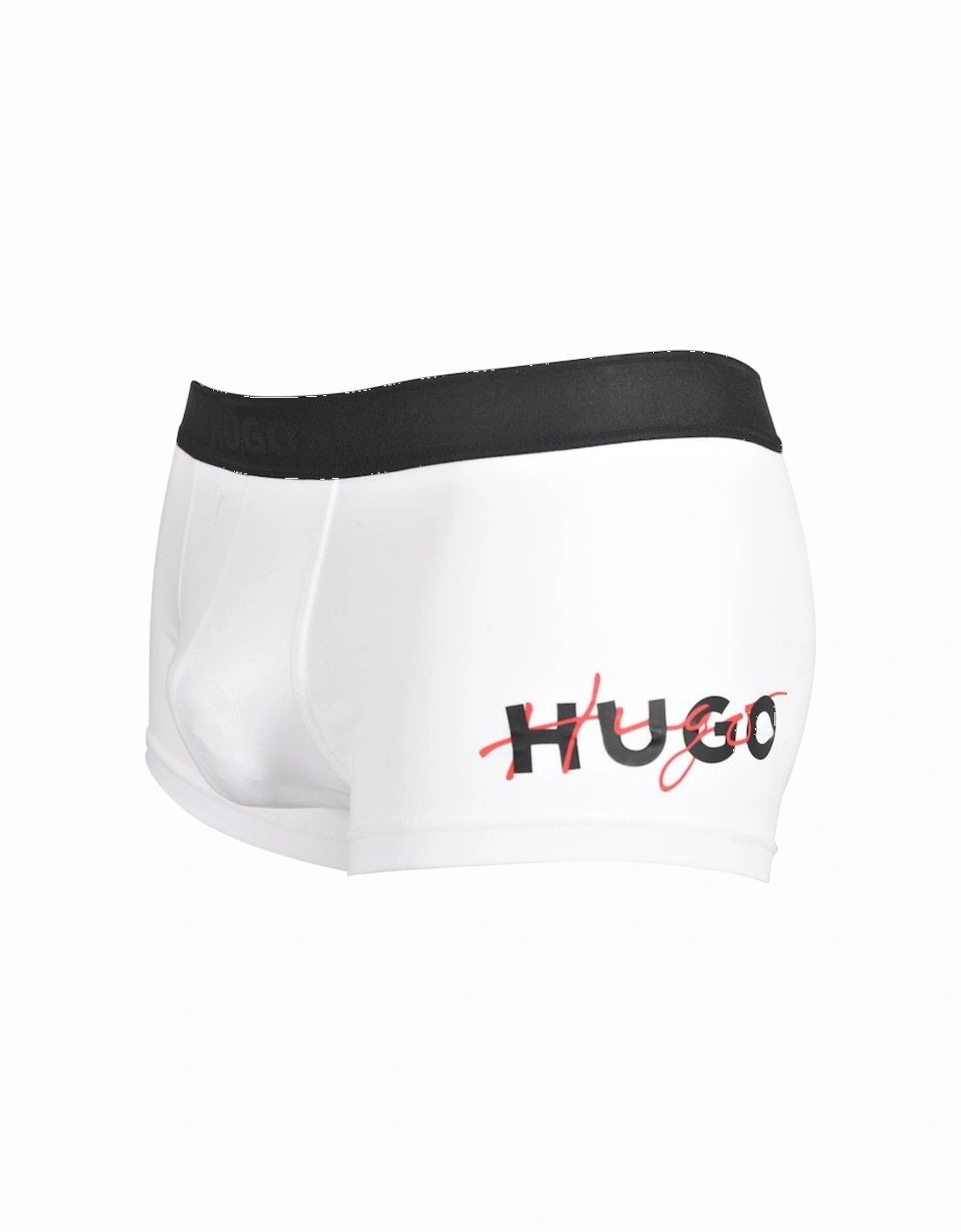 Excite Combined Logo Boxer Trunk, White, 5 of 4