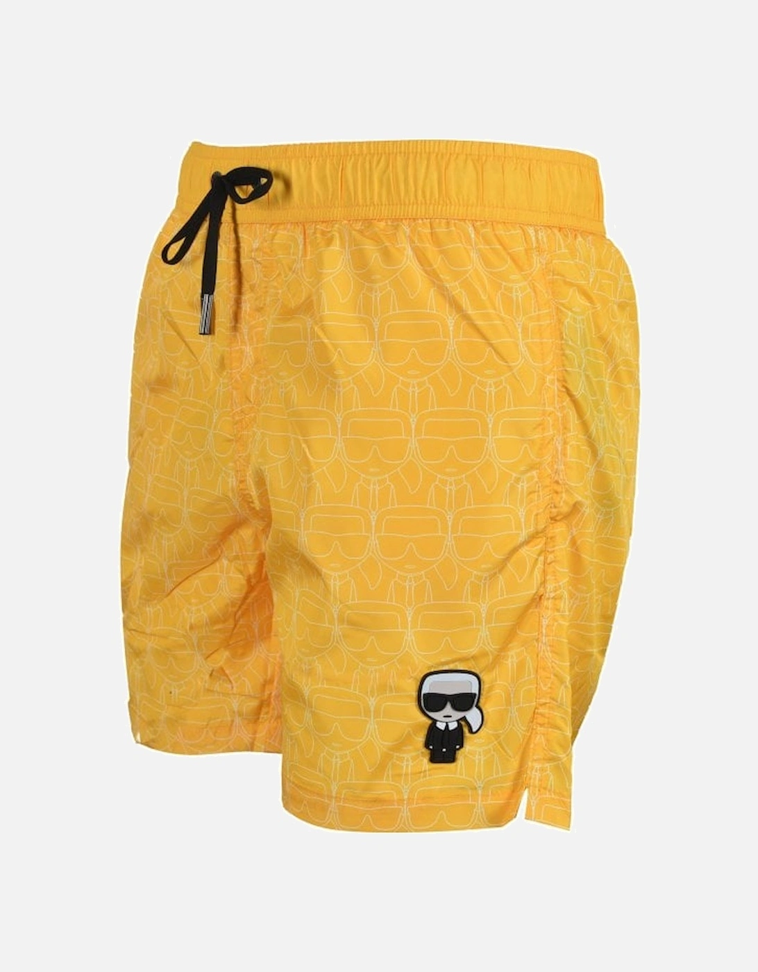 Ikonic Print Swim Shorts, Yellow